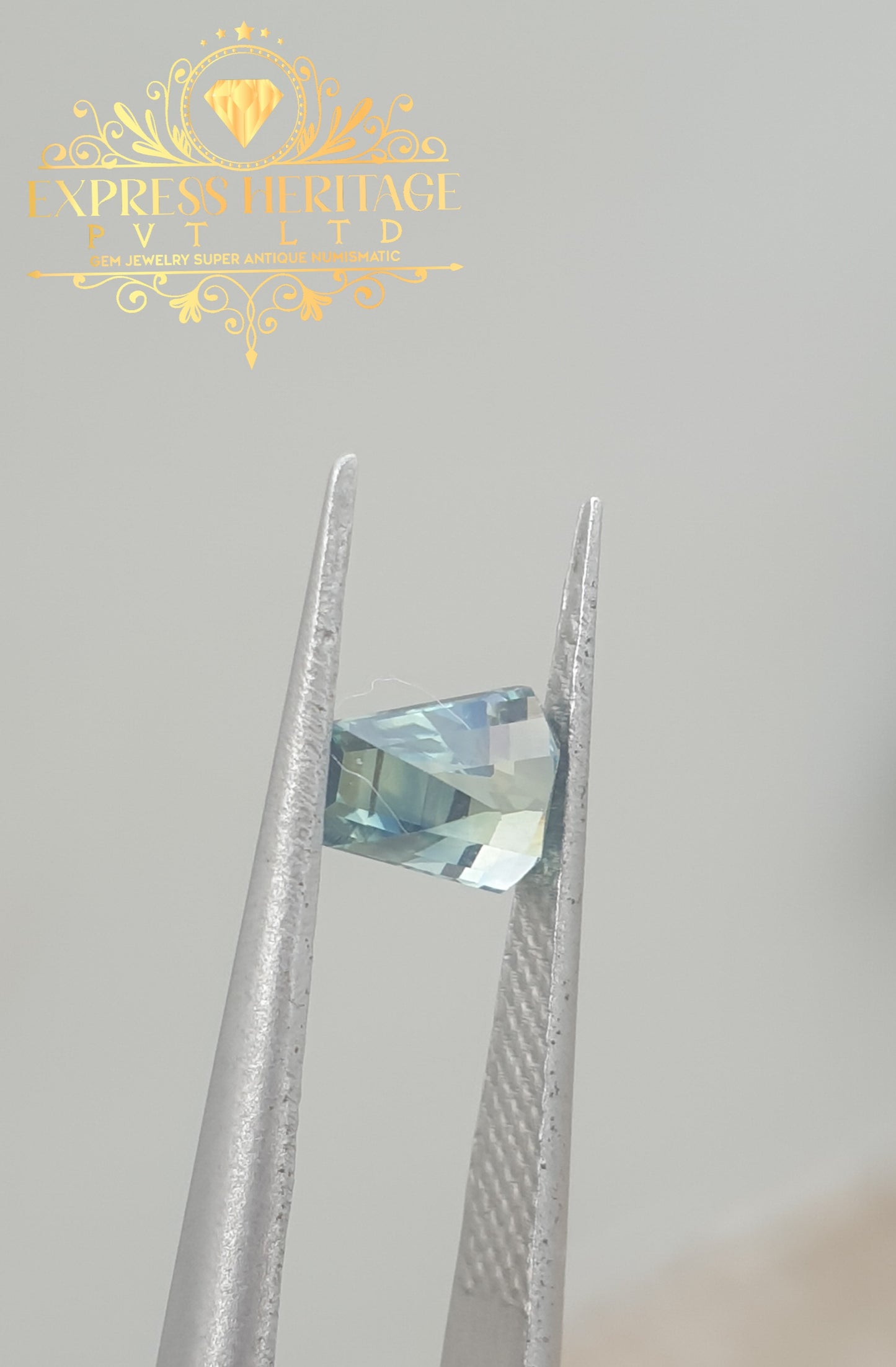 💎 Natural Teal Sapphire 1.70crt || EH1062