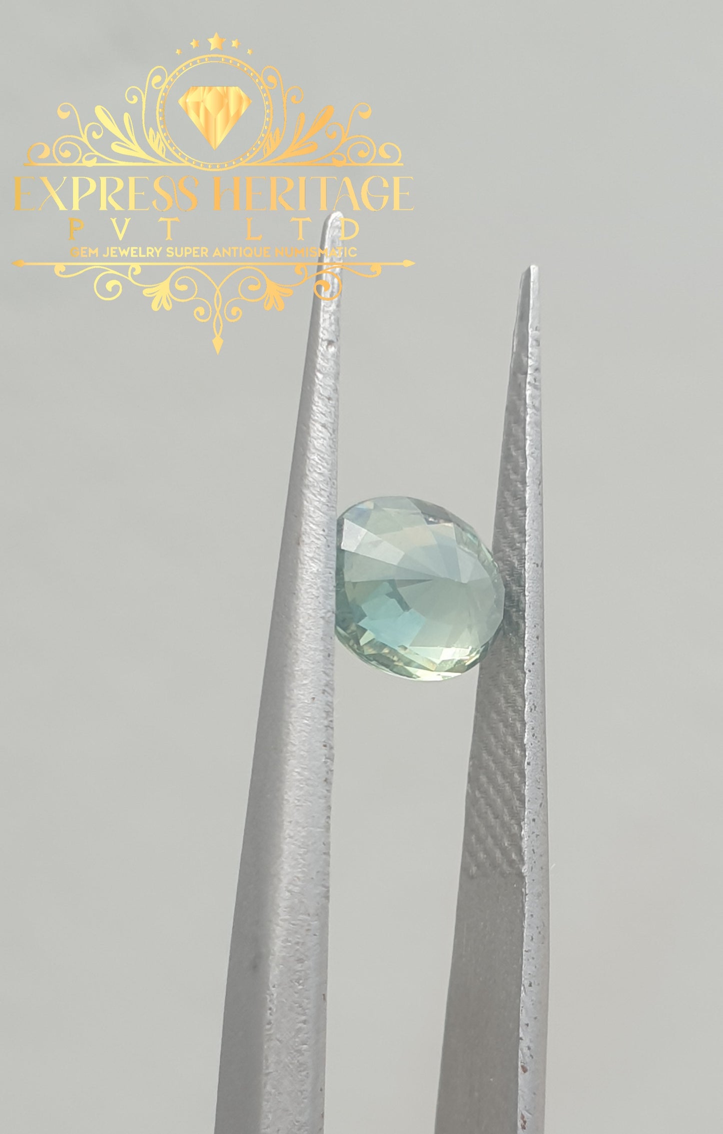 Natural Sapphir ! Teal Sapphir 1.45ct EH1054 ! Untreated Teal Sapphire