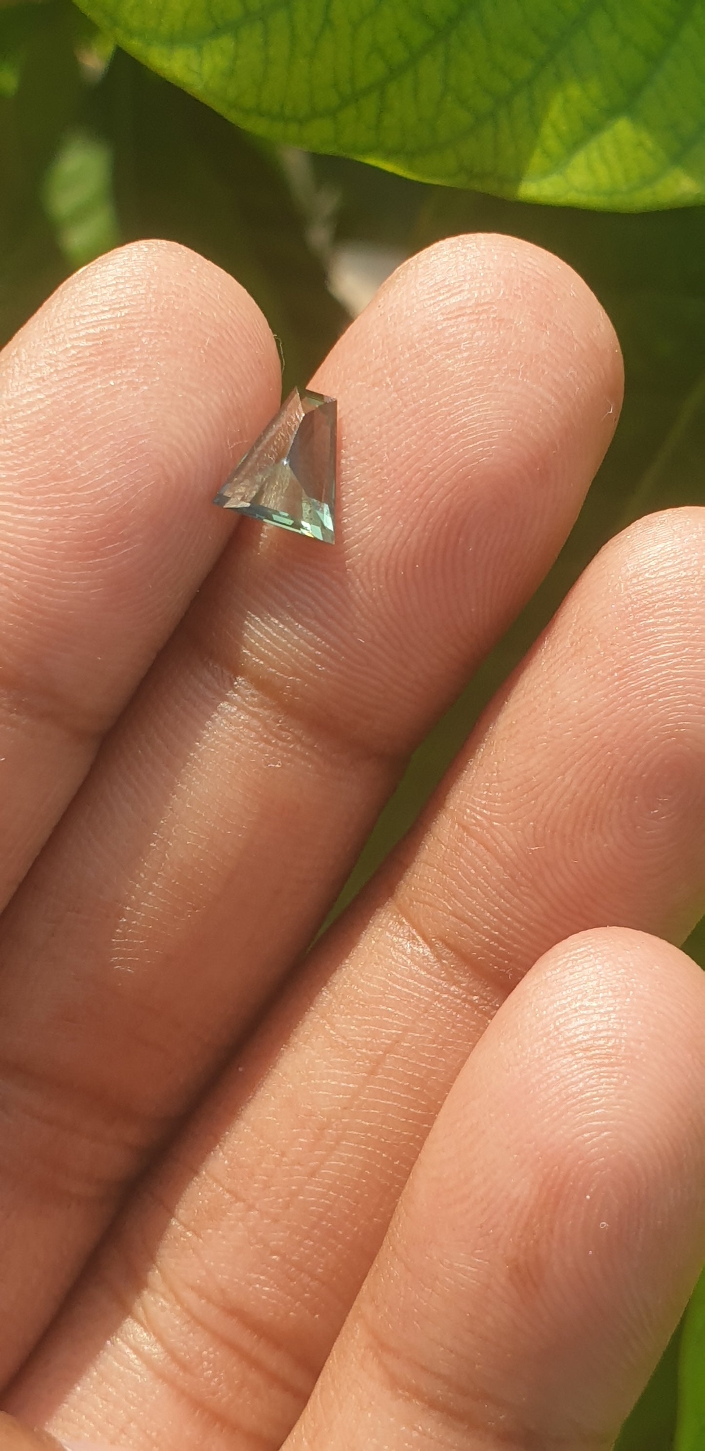 Tel Sapphir 1.135ct Nice Blue-Greenish Stone