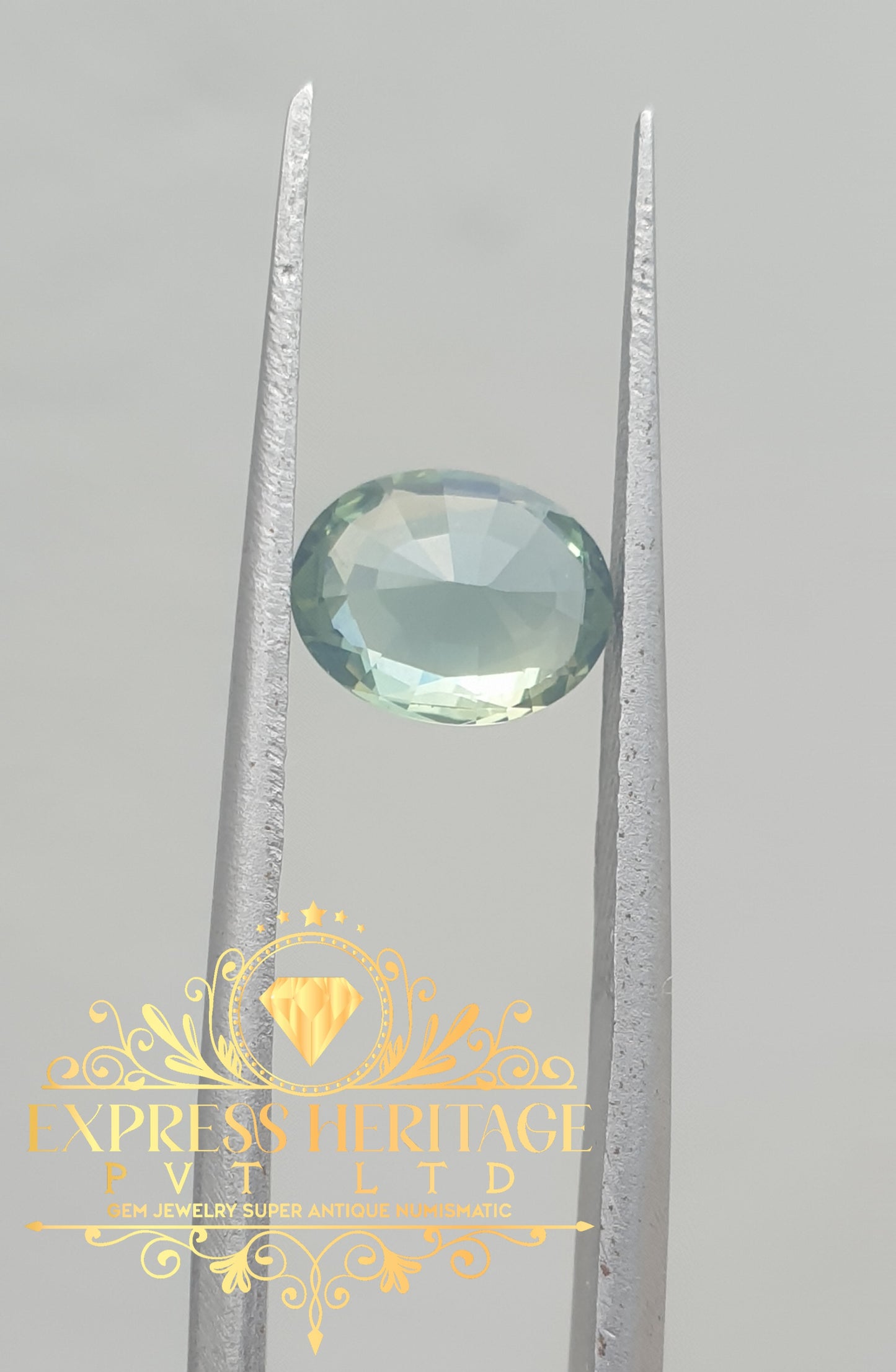 Natural Sapphir ! Teal Sapphir 1.45ct EH1054 ! Untreated Teal Sapphire