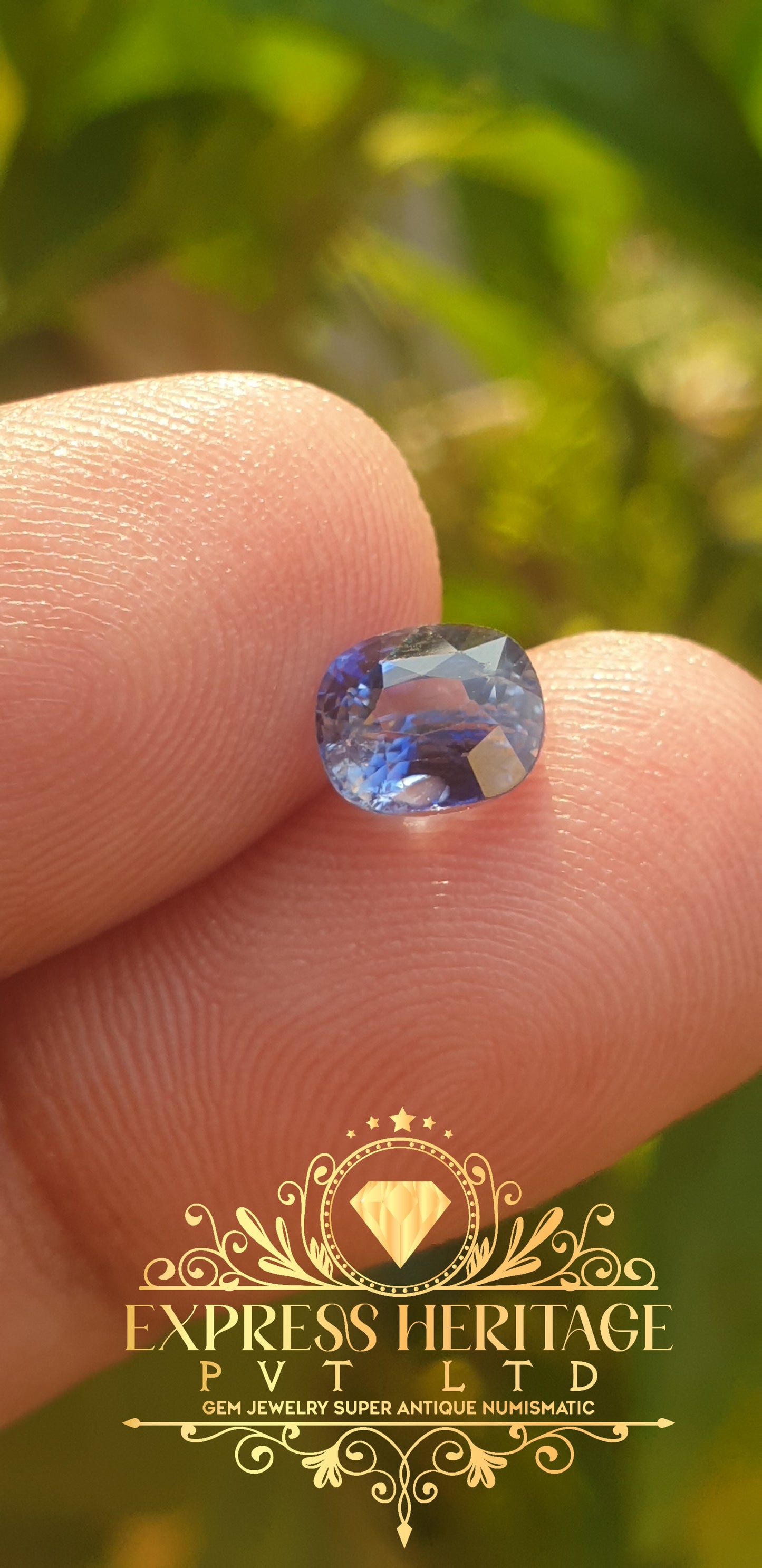 Blue Sapphir 1.6ct No heat
