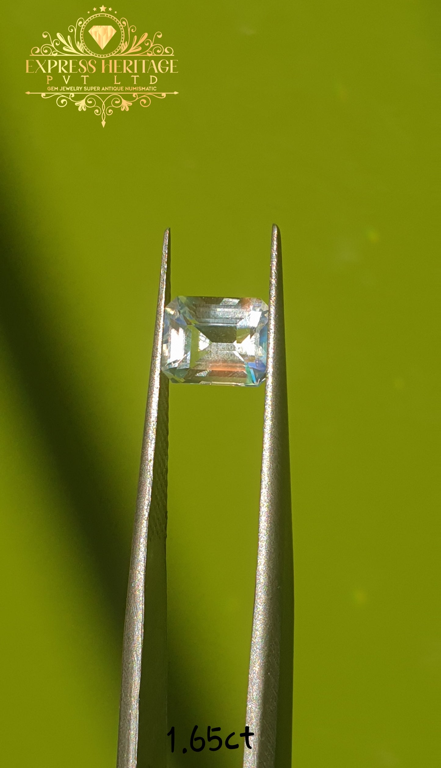 Rear Rainbow Moonstone Multicolor Glowing EH1046