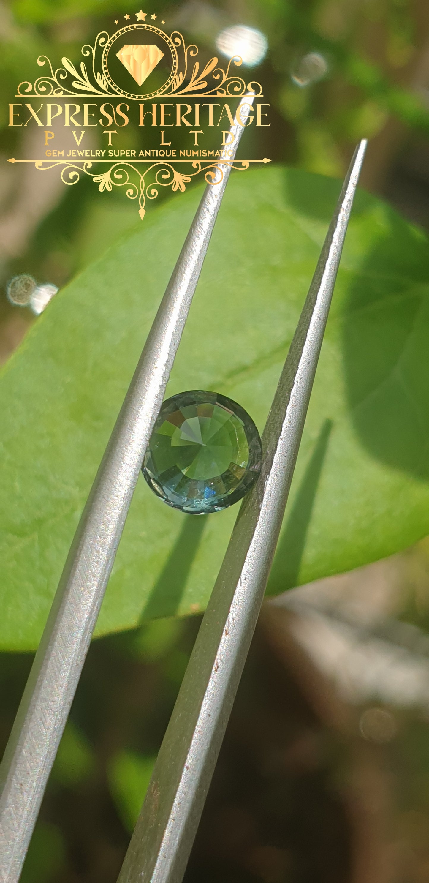 Natural Blue-Green Teal Sapphire – 1.70 ct (EH1056)