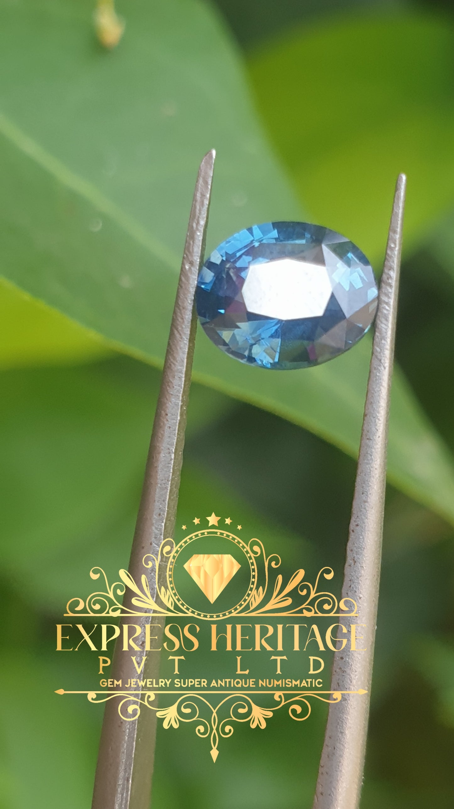 Pure Vivid Blue Sapphir 1.205ct EH1032