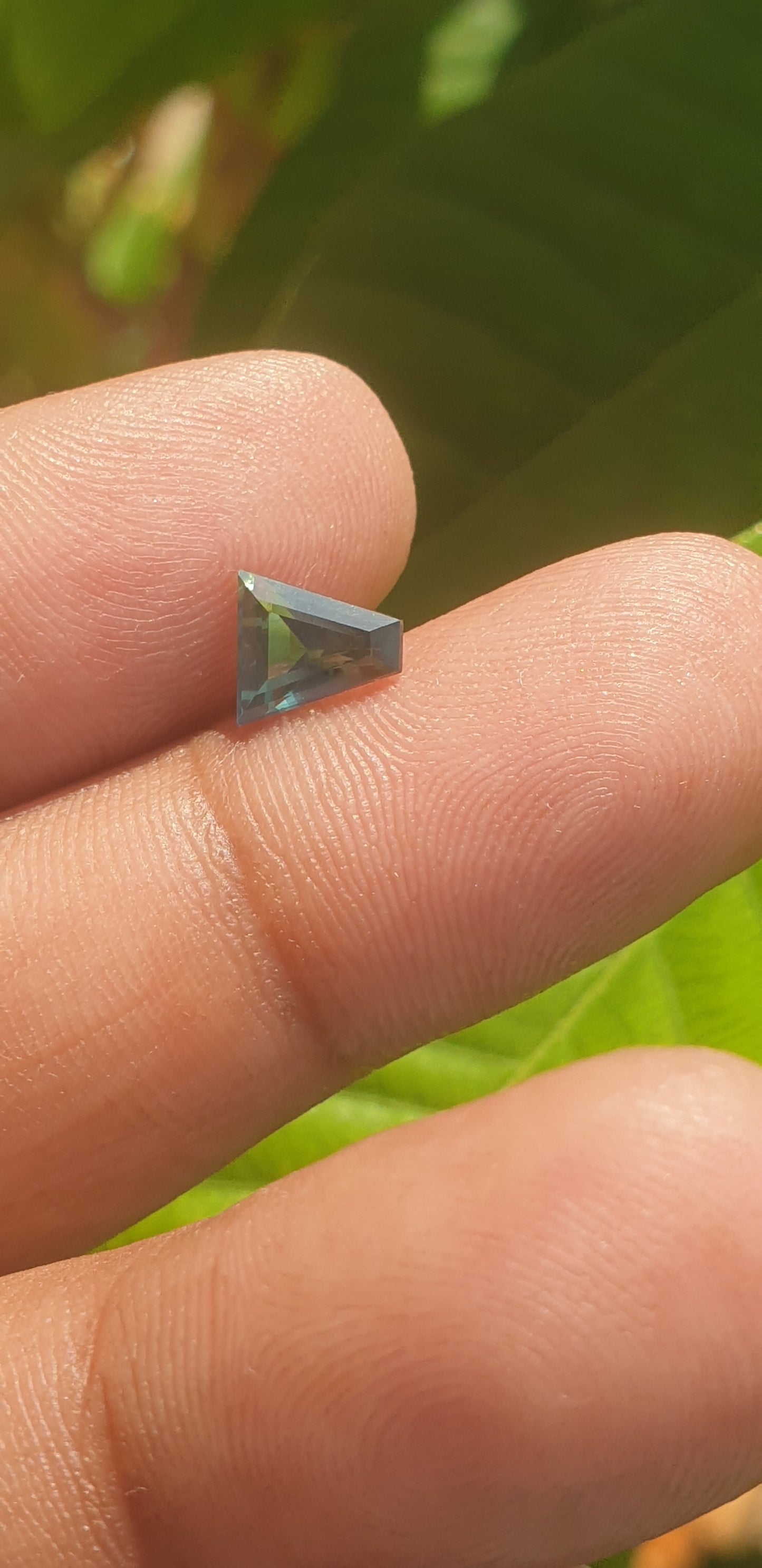 Tel Sapphir 1.135ct Nice Blue-Greenish Stone