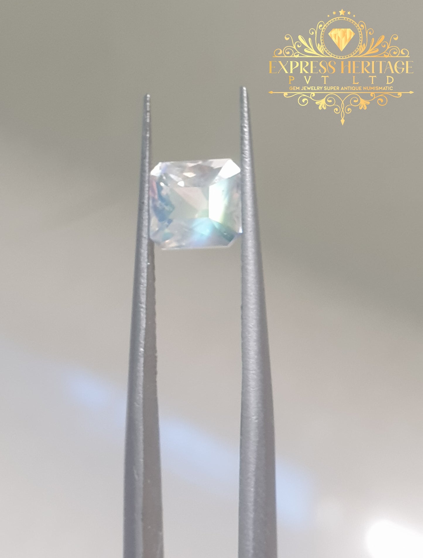 Rear Rainbow Moonstone Multicolor Glowing EH1045