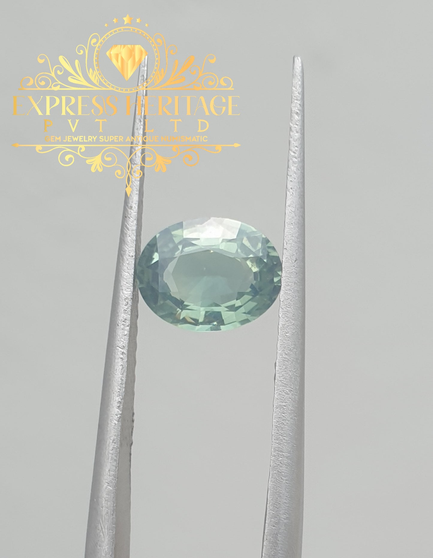Natural Sapphir ! Teal Sapphir 1.45ct EH1054 ! Untreated Teal Sapphire