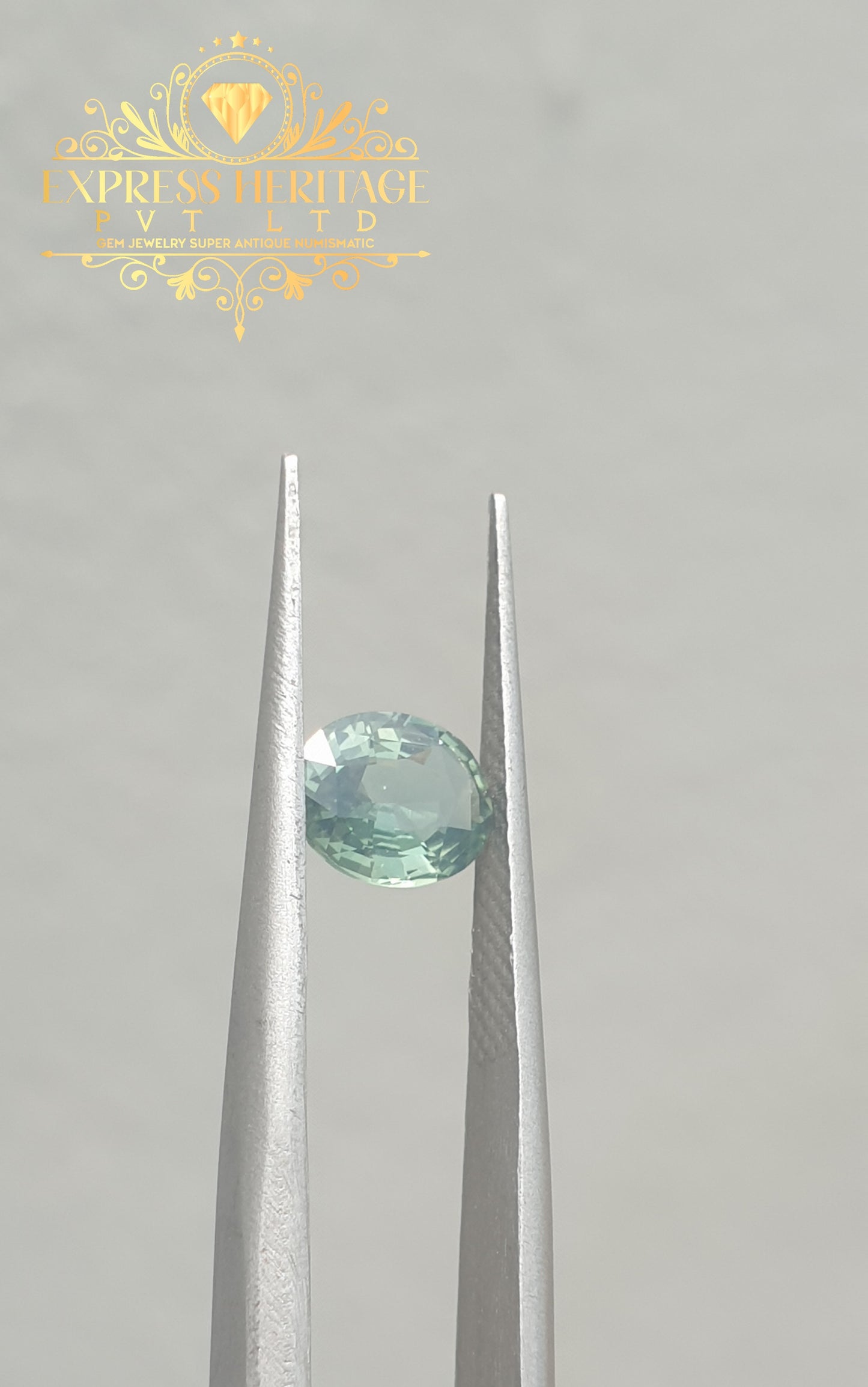 Natural Sapphir ! Teal Sapphir 1.45ct EH1054 ! Untreated Teal Sapphire