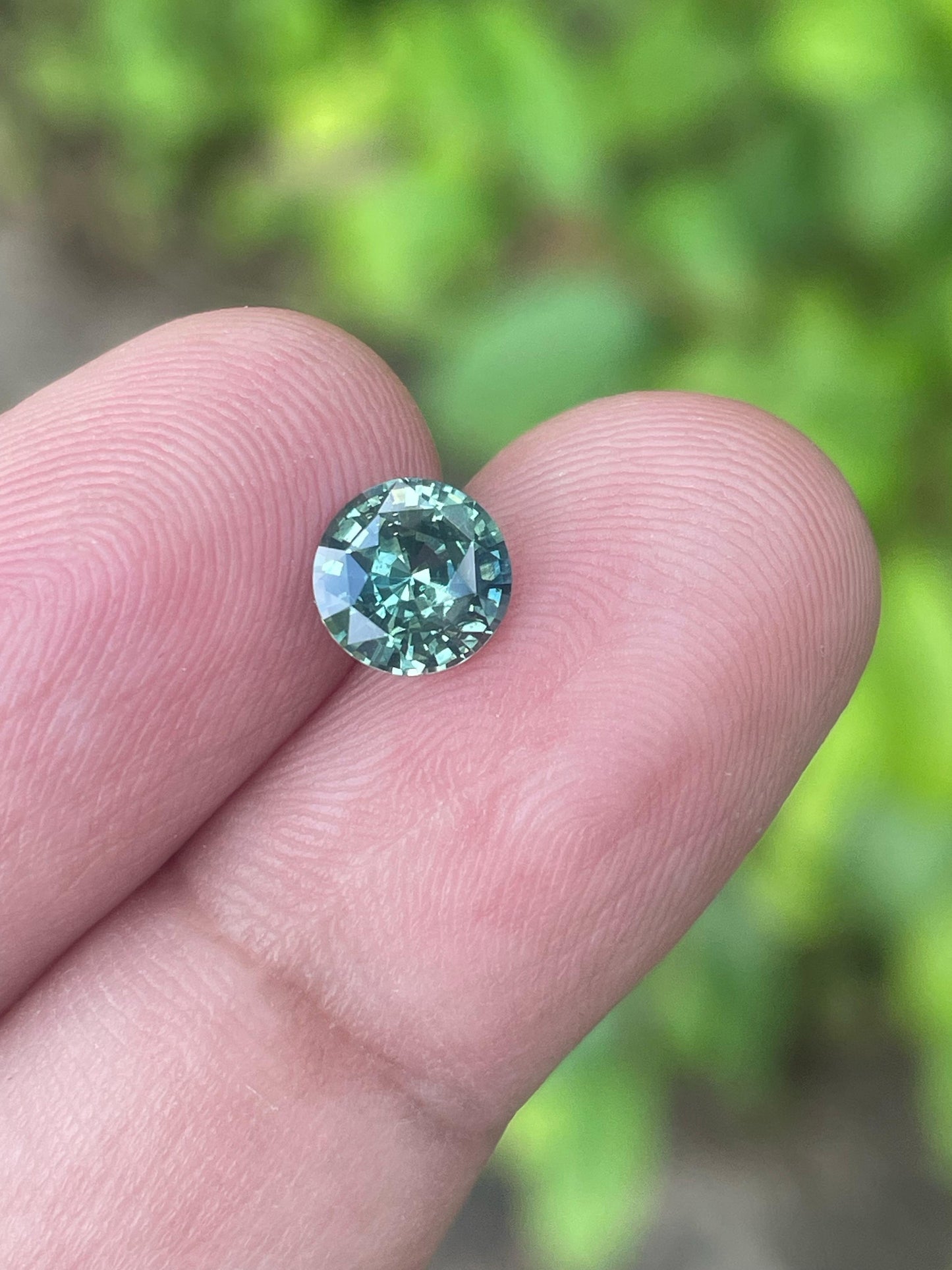 Teal Sapphir 2.25 ct
