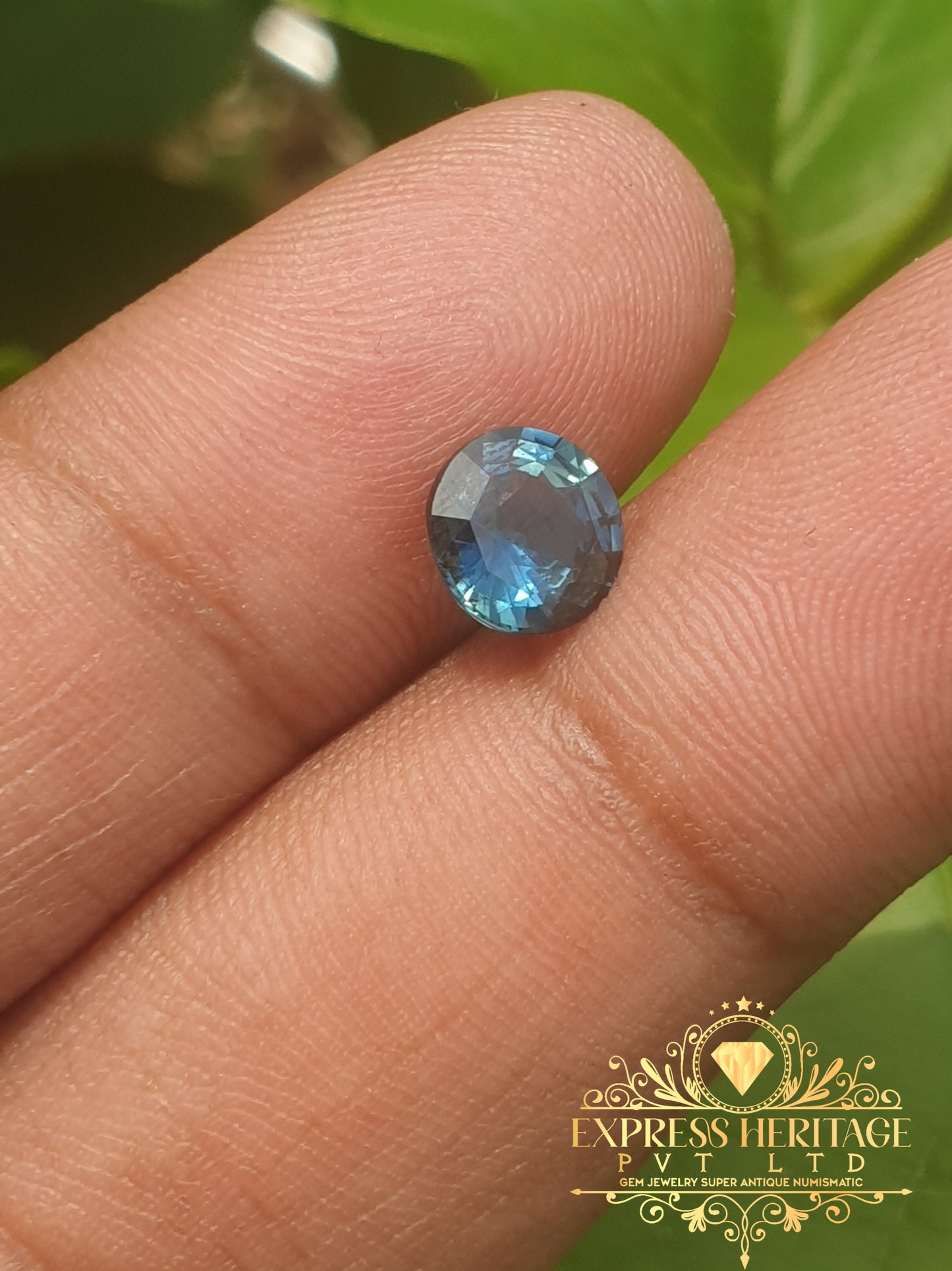 Tel Sapphir 1.545ct Blue Green