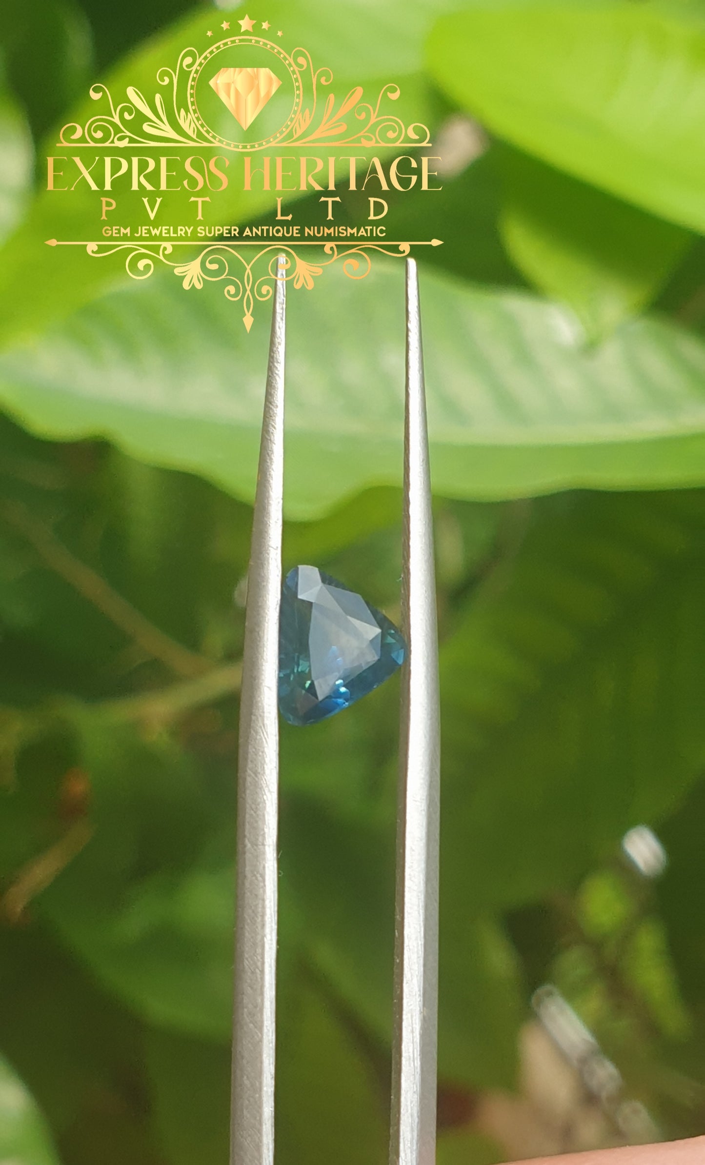 Blue Sapphir | Slightly Teal | Blue-Green Sapphire