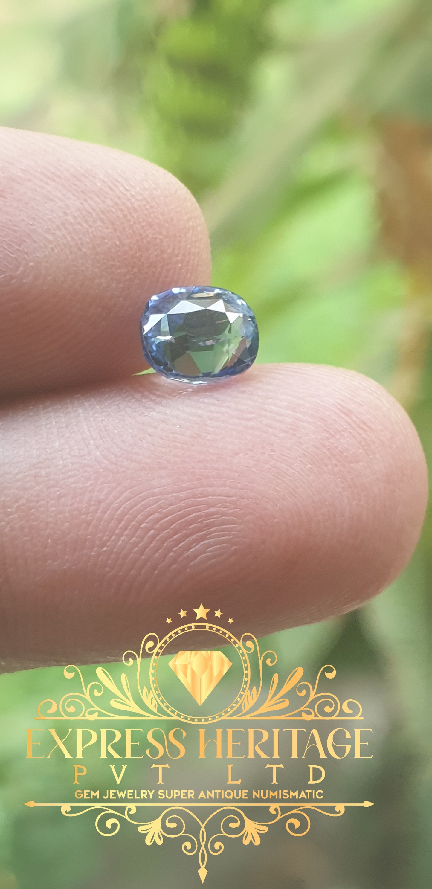 Blue Sapphir 1.6ct No heat