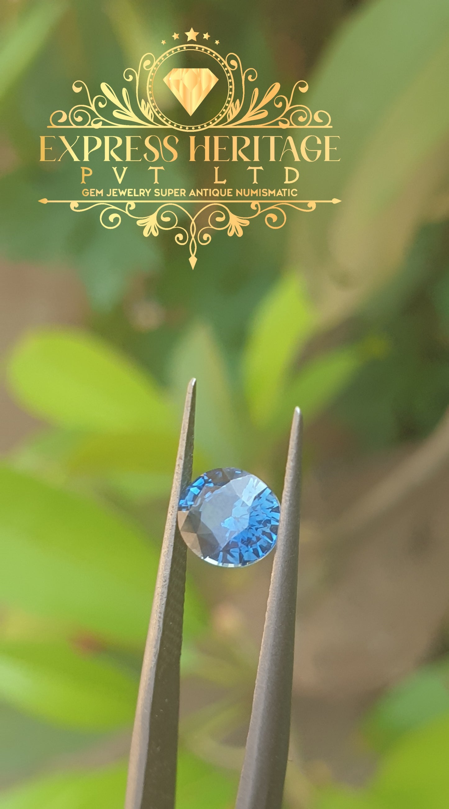 Vivid Blue Sapphir 1.55ct EH1031