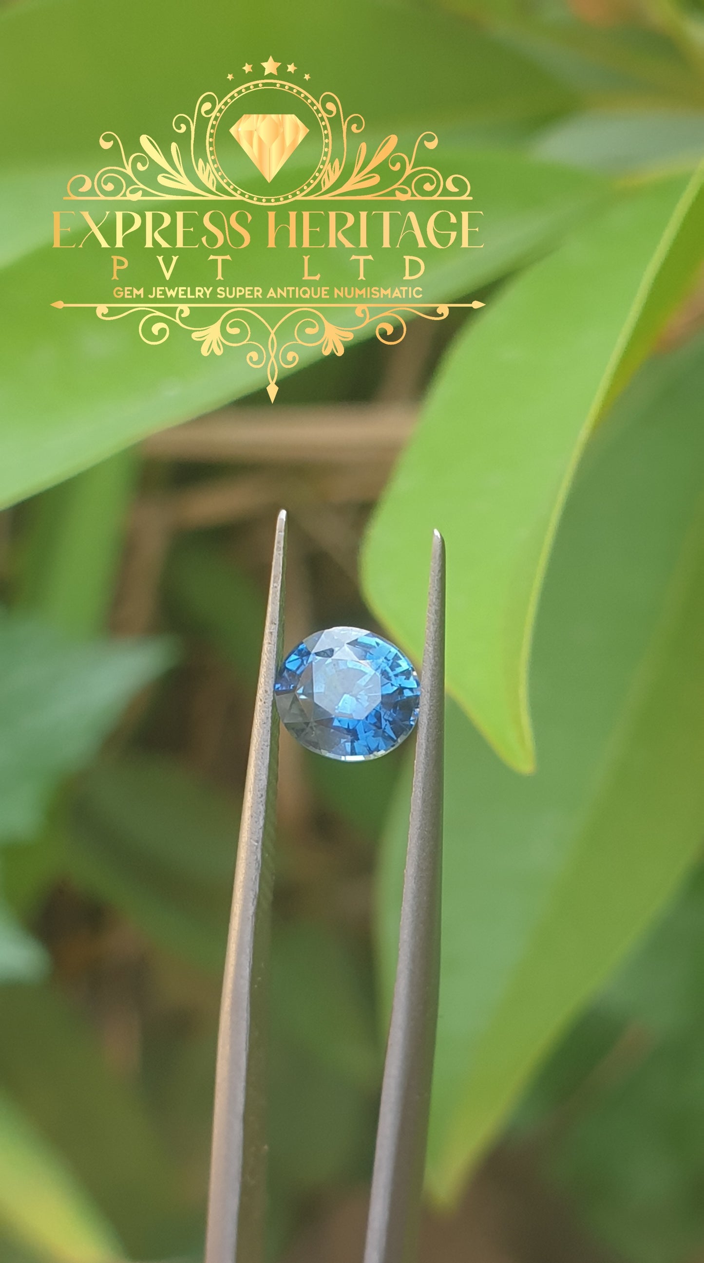 Vivid Blue Sapphir 1.55ct EH1031