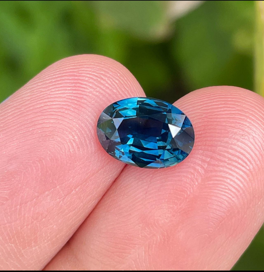 Blue Sapphir 3.19 ct No Heat