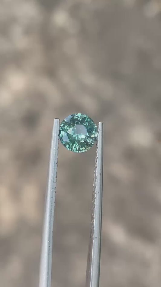 Teal Sapphir 2.25 ct
