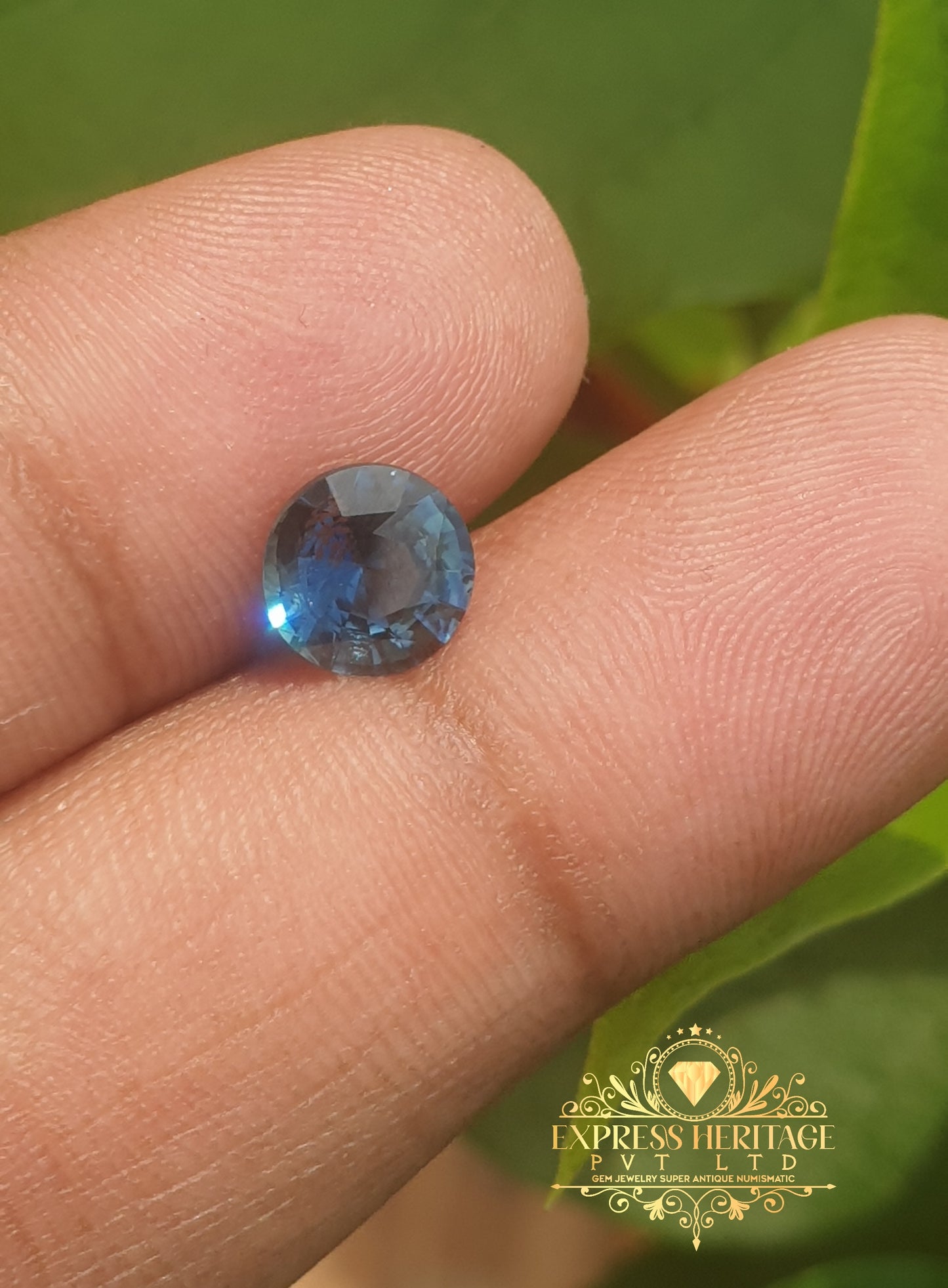 Tel Sapphir 1.545ct Blue Green