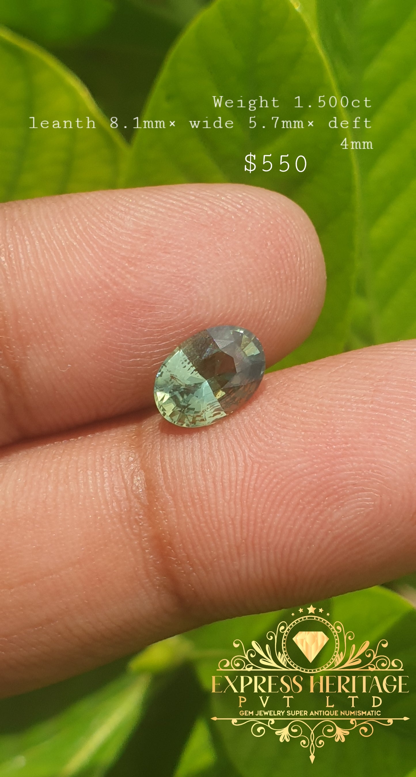 Tel Sapphir 1.500ct