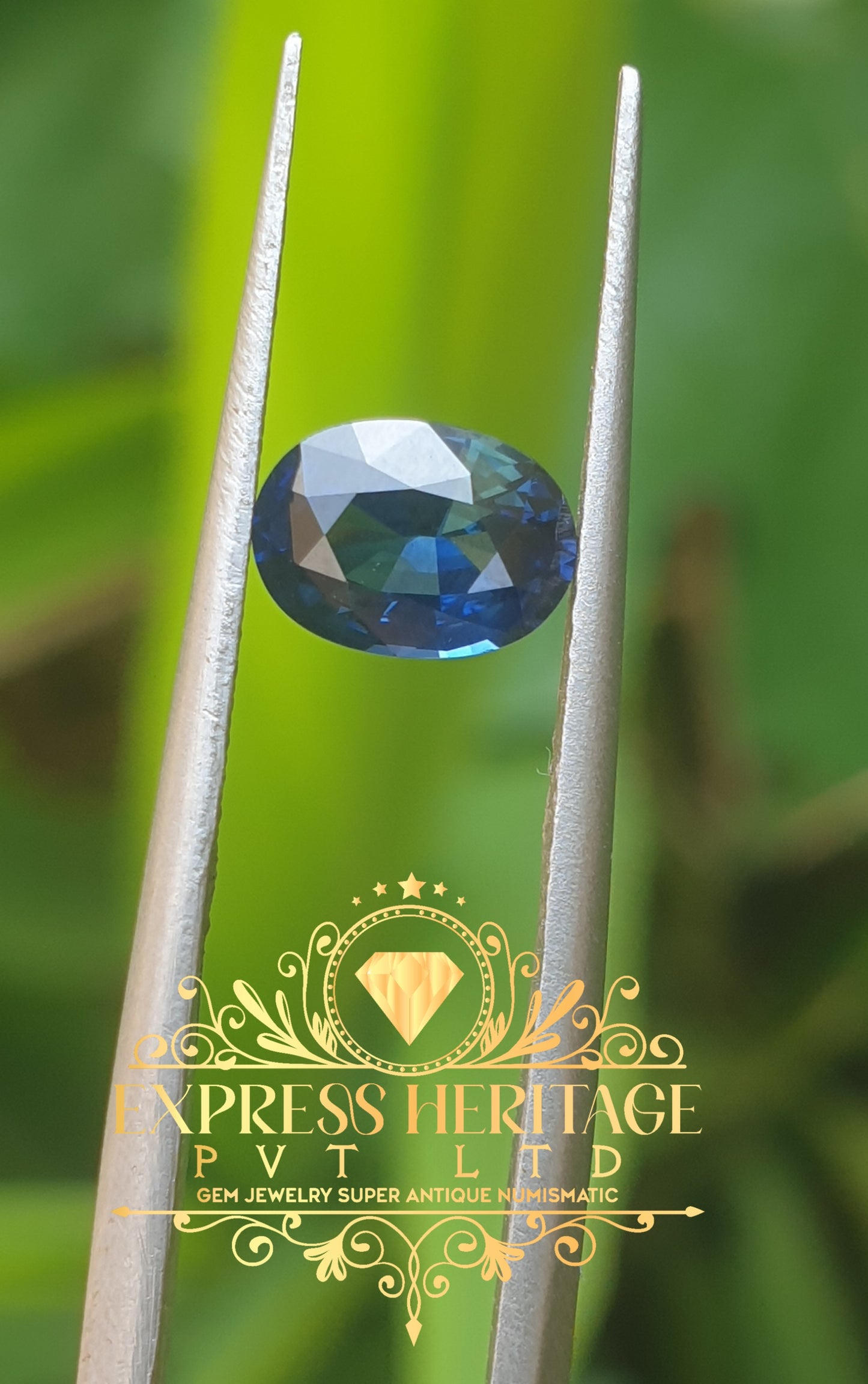 Deep Blue Sapphir 1.35ct EH1035