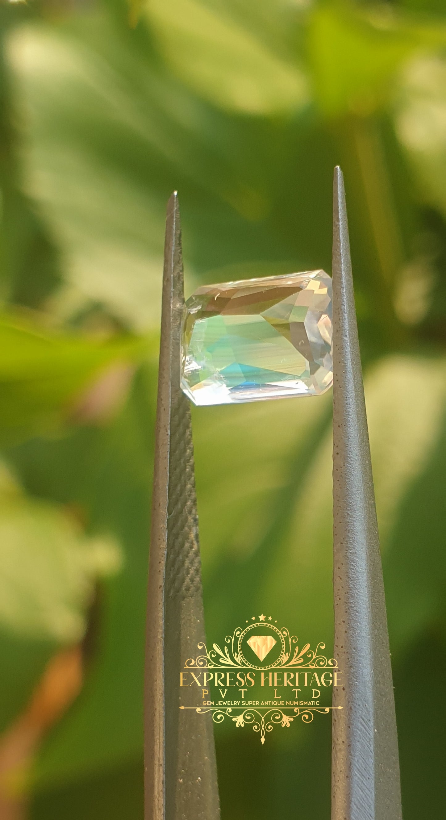 Rear Rainbow Moonstone 1.520 ct Multicolored
