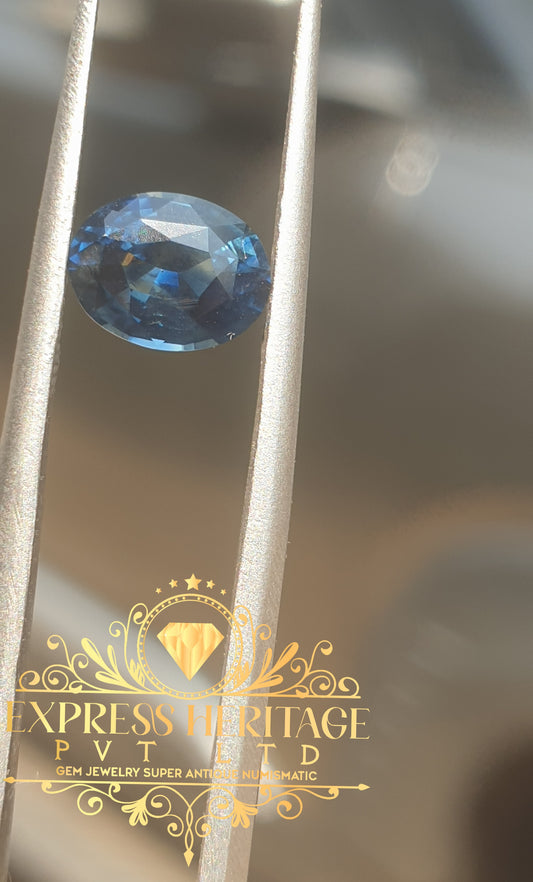Vivid Blue to Violetish Sapphir 1.270ct EH1034