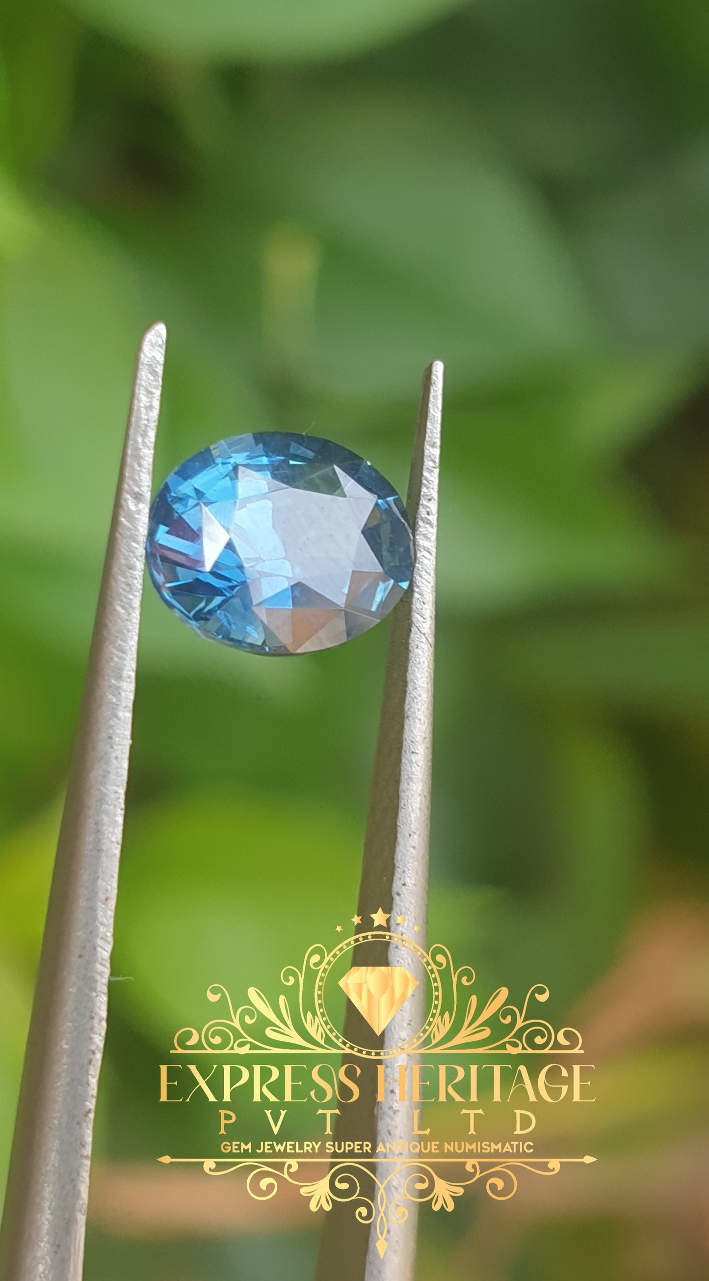 Pure Vivid Blue Sapphir 1.205ct EH1032