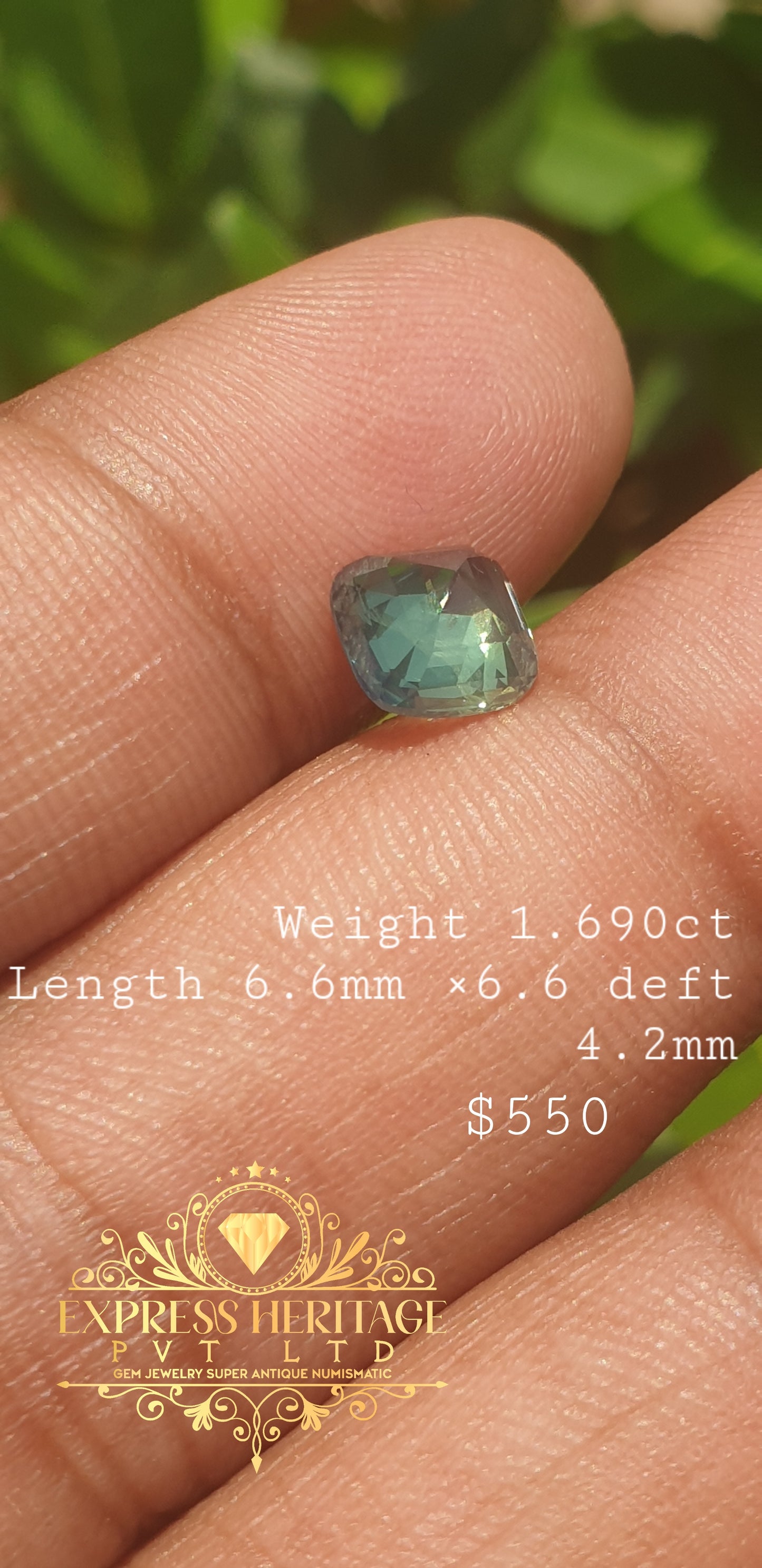 Tel Sapphir 1.690ct